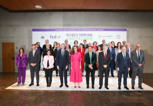 A Raíña Letizia preside o acto oficial polo Día Mundial das Enfermedades Raras que se celebra por primeira vez en Santiago